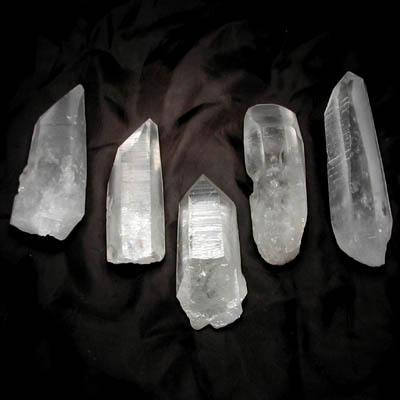 Clear Lemurian Quartz Pointock Crystal Druze 3-4 cm