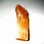 Selenite arancio grezza 10 cm