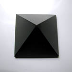 Piramide di ossidiana nera 4 cm