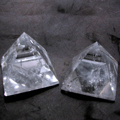 Rock Crystal Pyramid 4 cm