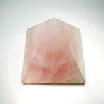 Piramide di quarzo rosa 4 cm