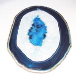 Fetta agata blu 15 - 16 cm