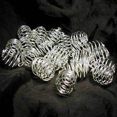 Spirale placcata argento misura piccola