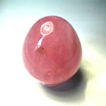 Uovo in quarzo rosa 6-7 cm