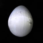 Uovo in selenite bianca 6-7 cm