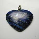 Lapis-lazuli Heart Pendant