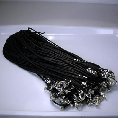 Rubber Cord Necklace