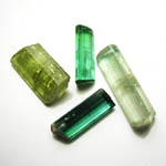 Green Tourmaline Crystal 1 cm