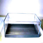 Scatola plastica fondo grigio 17,5 x 11,5 x 9 cm