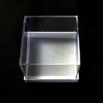 Plastic Box White Bottom 2,8 x 2,8 x 2,2 cm
