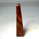 Obelisco in corniola 14 - 15 cm