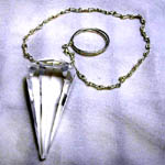 Rock Crystal Pendulum
