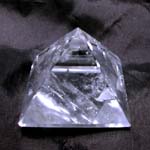 Rock Crystal Pyramid 3 cm