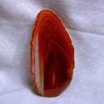 Fetta agata corniola 4 - 5 cm