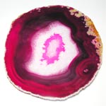 Pink Agate Slab 15 - 16 cm
