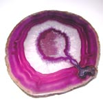 Violet Agate Slab 15 - 16 cm