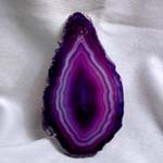 Violet Agate Slab 4 - 5 cm