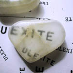 Ulexite (Tv Rock) 3 cm