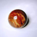 Petrified Wood Ball 4 cm