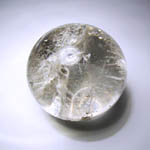 Sfera di quarzo ialino (cristallo di rocca) 6 cm