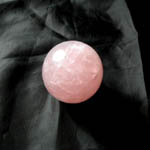 Sfera di quarzo rosa 4 cm