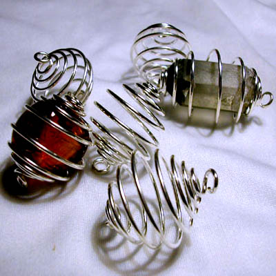 Silver Plated Coil Small Size