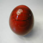 Uovo in diaspro rosso 5 cm